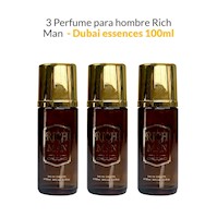 3 Perfume para hombre Rich Man 100ml – Dubai essences